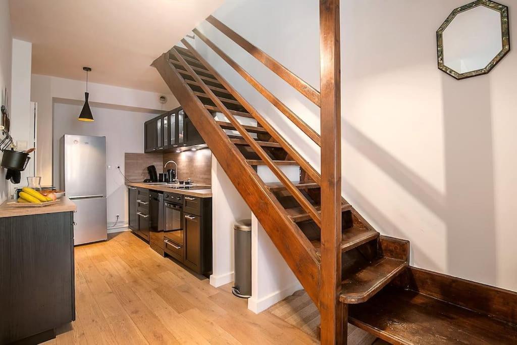 Rare Appart 2 Chambres En Duplex Design Au Panier Marselha Exterior foto