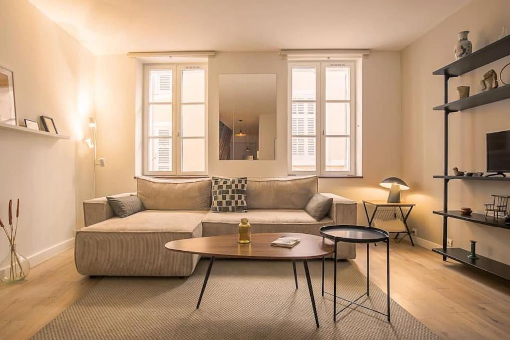 Rare Appart 2 Chambres En Duplex Design Au Panier Marselha Exterior foto
