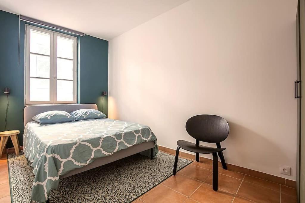 Rare Appart 2 Chambres En Duplex Design Au Panier Marselha Exterior foto